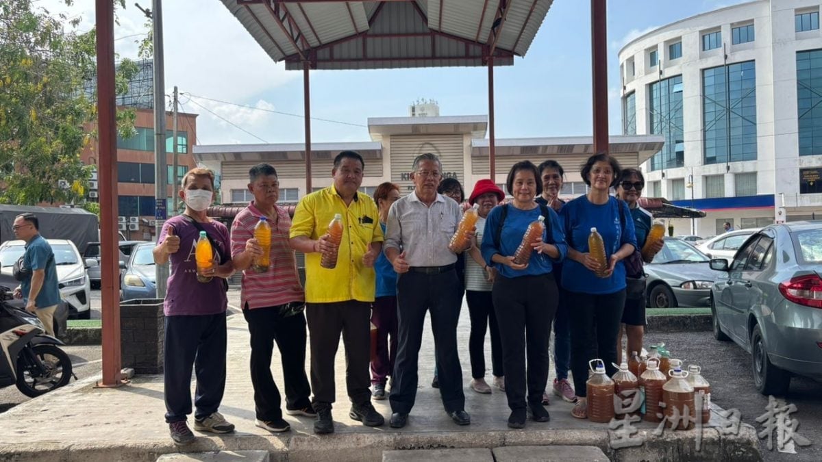 滴水慈善协会推“一人一包黄糖” 筹千包支持公市酵素净化