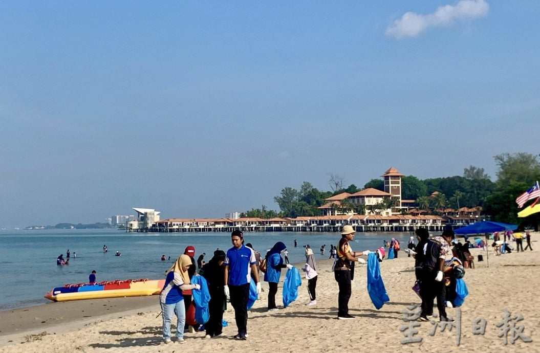 世界清洁日净滩行动　波德申烟蒂垃圾依旧居冠