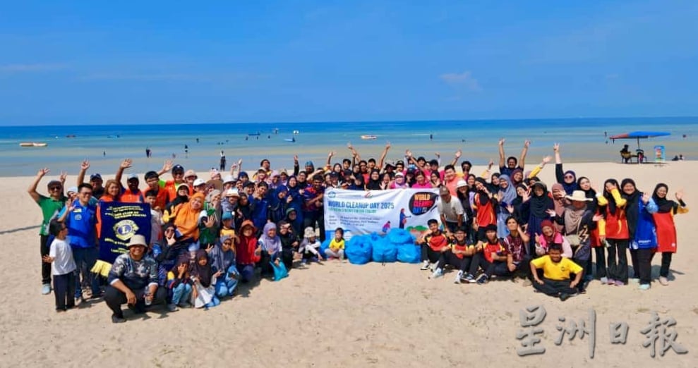 世界清洁日净滩行动　波德申烟蒂垃圾依旧居冠