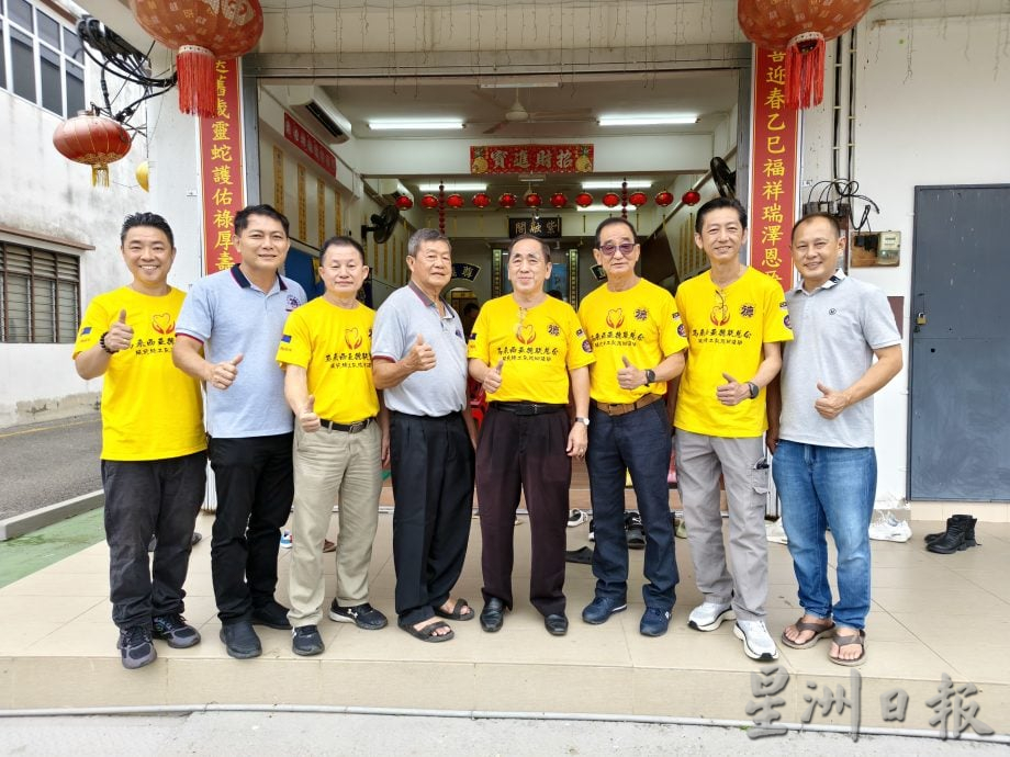 东：德教总会赈灾队巡回活动 雪州中医狮子会到直凉紫融阁义诊