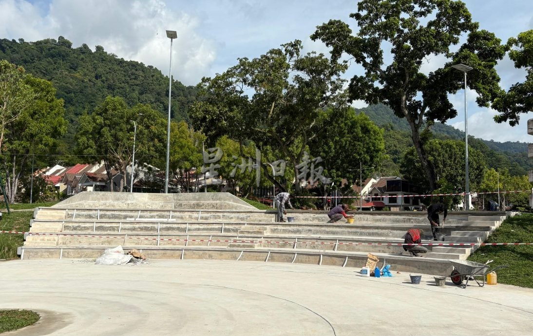 已签发（大北马）立信花园乐龄公园料月底完工  已迎来使用者