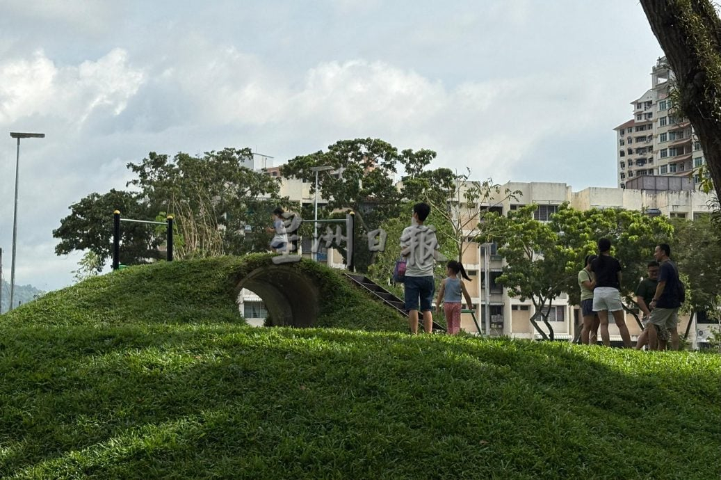 已签发（大北马）立信花园乐龄公园料月底完工  已迎来使用者