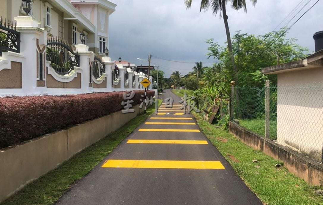 供星洲网：双溪山打英村道路提升带动土地复苏