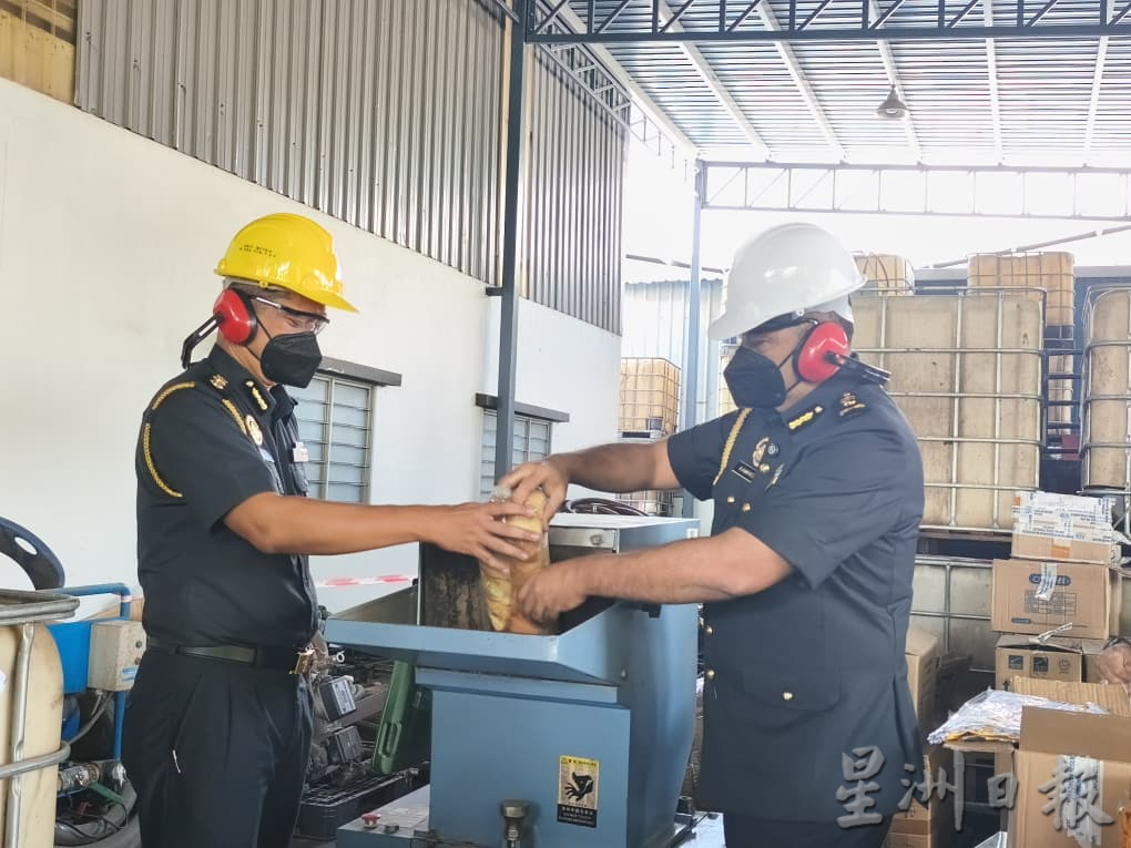 霹内贸局销毁逾125万充公品 包括伪清真食品仿冒商品