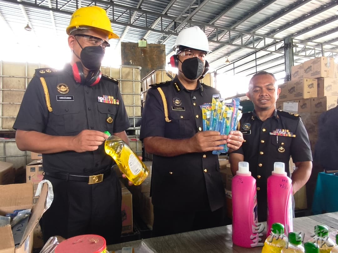 霹内贸局销毁逾125万充公品 包括伪清真食品仿冒商品