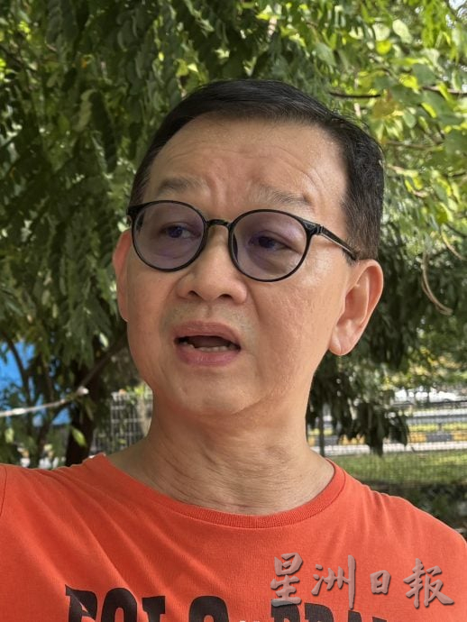 大都会/余保凭呼吁DBKL正视和改善花园马路年久失修的问题