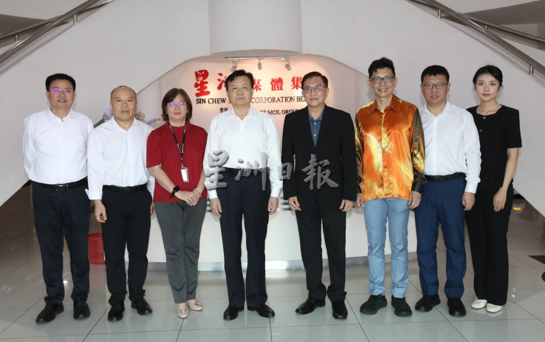 中国山东广播电视台莅临星洲日报交流