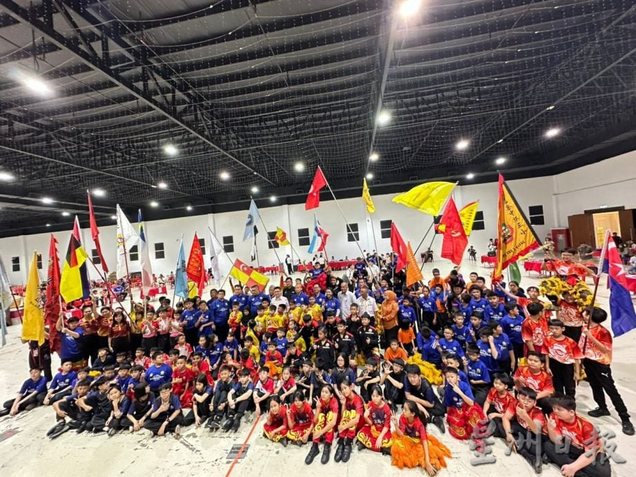 （古城第五版主文）全国校际赛龙狮锦标赛获得662学生参与