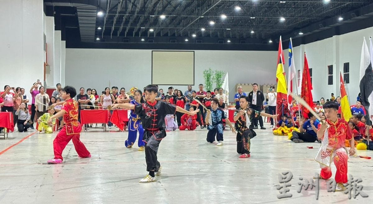 （古城第五版主文）全国校际赛龙狮锦标赛获得662学生参与