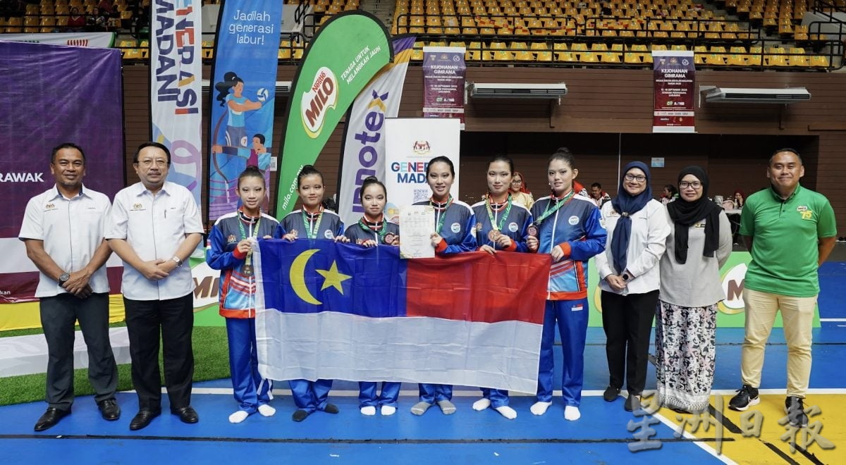 (古城版)甲州韵律操队2025年全国韵律操学联赛夺一奖牌