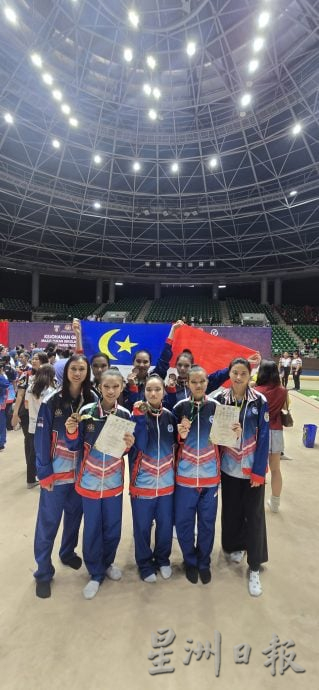 (古城版)甲州韵律操队2025年全国韵律操学联赛夺一奖牌