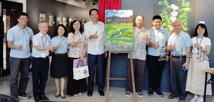 已签发 柔:古天发刀画展《自然的回响》 82幅作品邀各界共赏