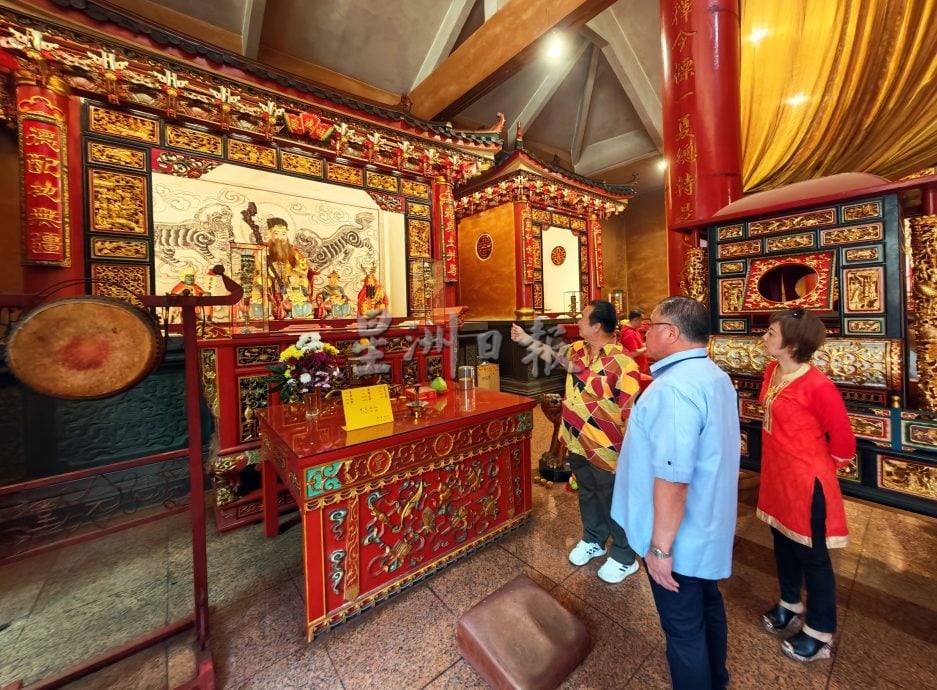 NS芙蓉/张庆信考察芙蓉梅岭志元堂,盼列入大马旅游年景点