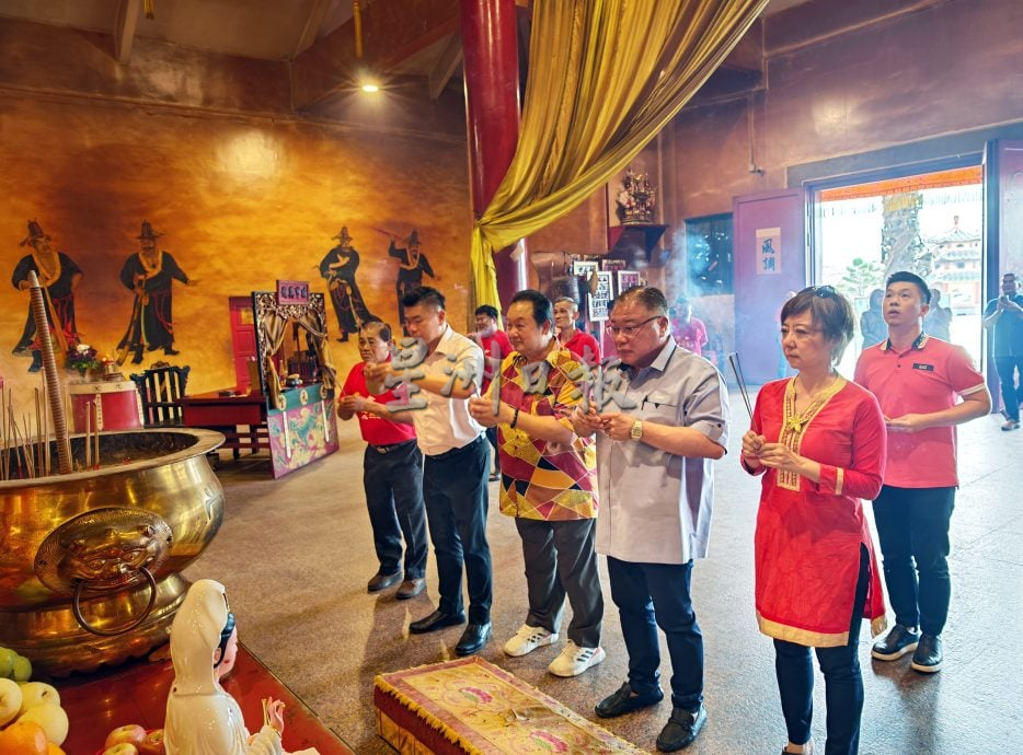 NS芙蓉/张庆信考察芙蓉梅岭志元堂,盼列入大马旅游年景点