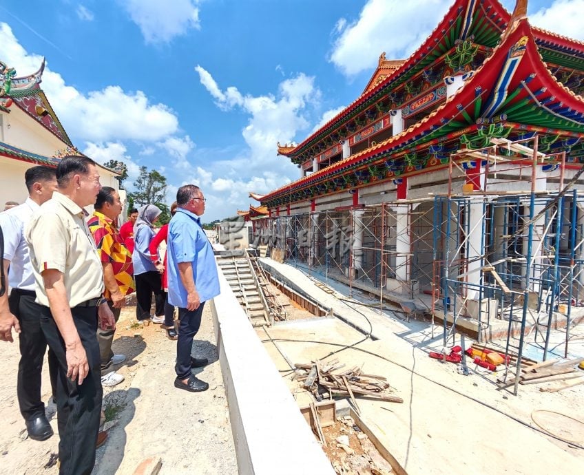 NS芙蓉/张庆信考察芙蓉梅岭志元堂,盼列入大马旅游年景点
