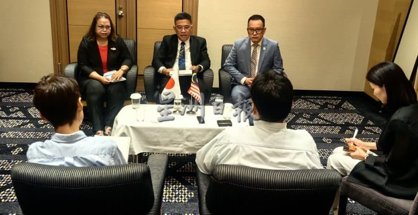 (大北马)黄汉伟:日本旅游市场潜力高 赴东京介绍槟城风采