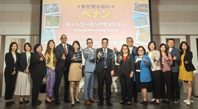 (大北马)黄汉伟:日本旅游市场潜力高 赴东京介绍槟城风采