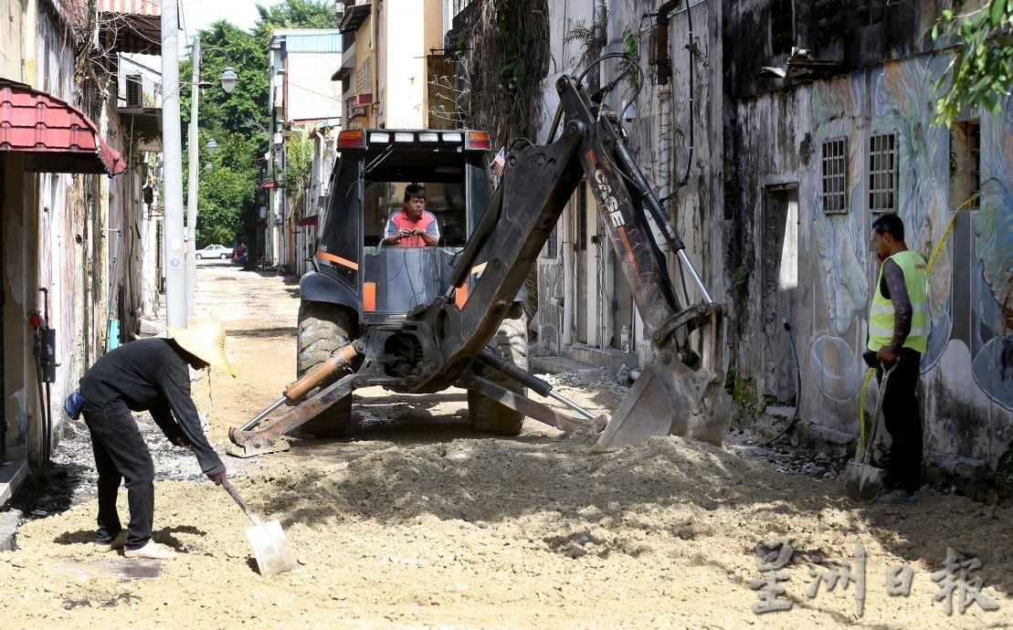 旅游部拨23万5000美化 怡壁画巷换上全新面貌