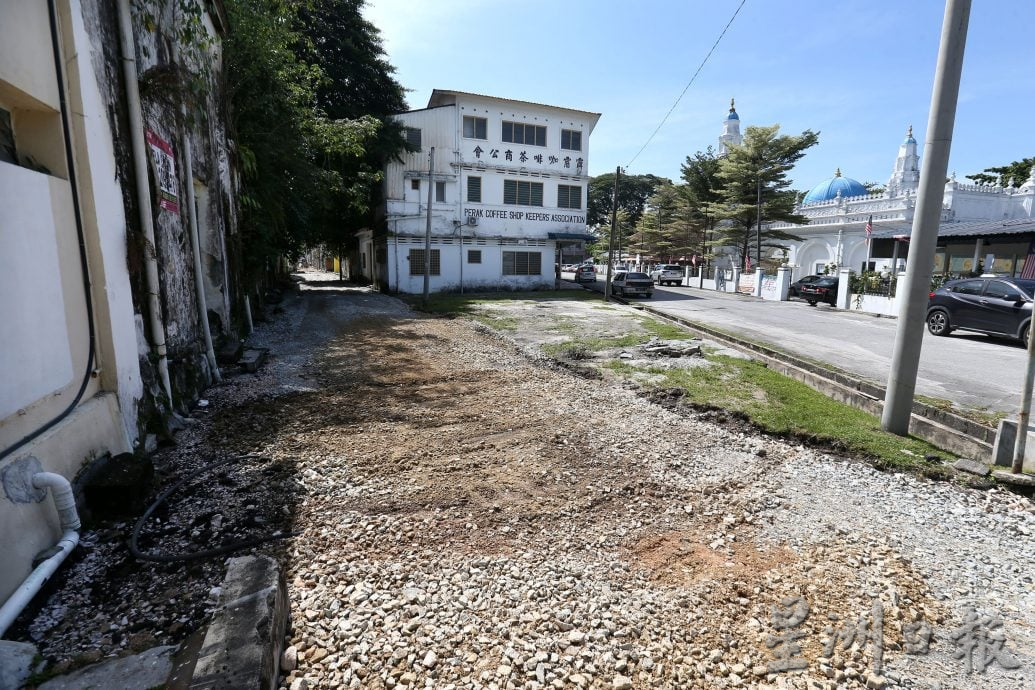 旅游部拨23万5000美化 怡壁画巷换上全新面貌