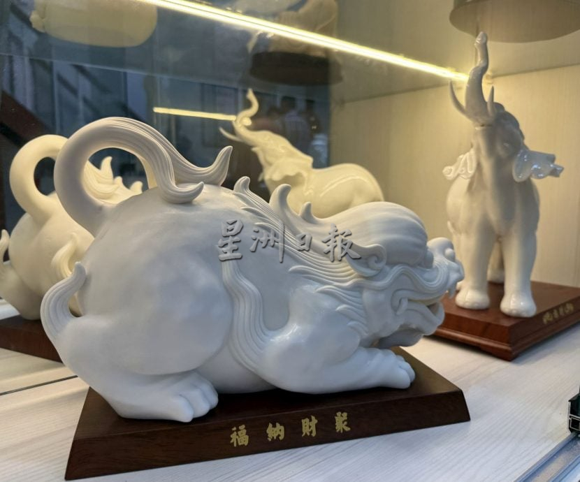 迎世界旅游日·马六甲德化瓷展厅一连开放三天