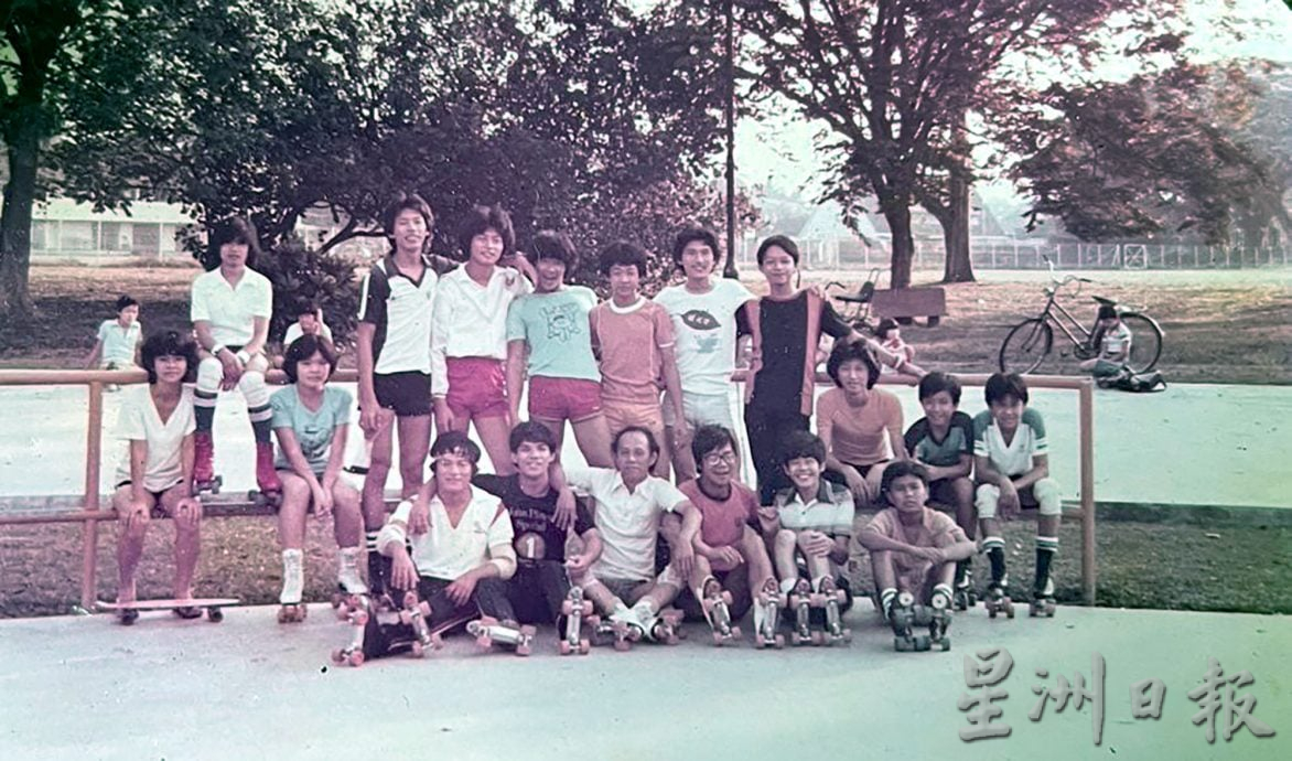 【流金岁月】★9月27日刊登／大霹雳封底主文／／一脚轮滑绝技出神入化 雪屐场培育偶像大明星