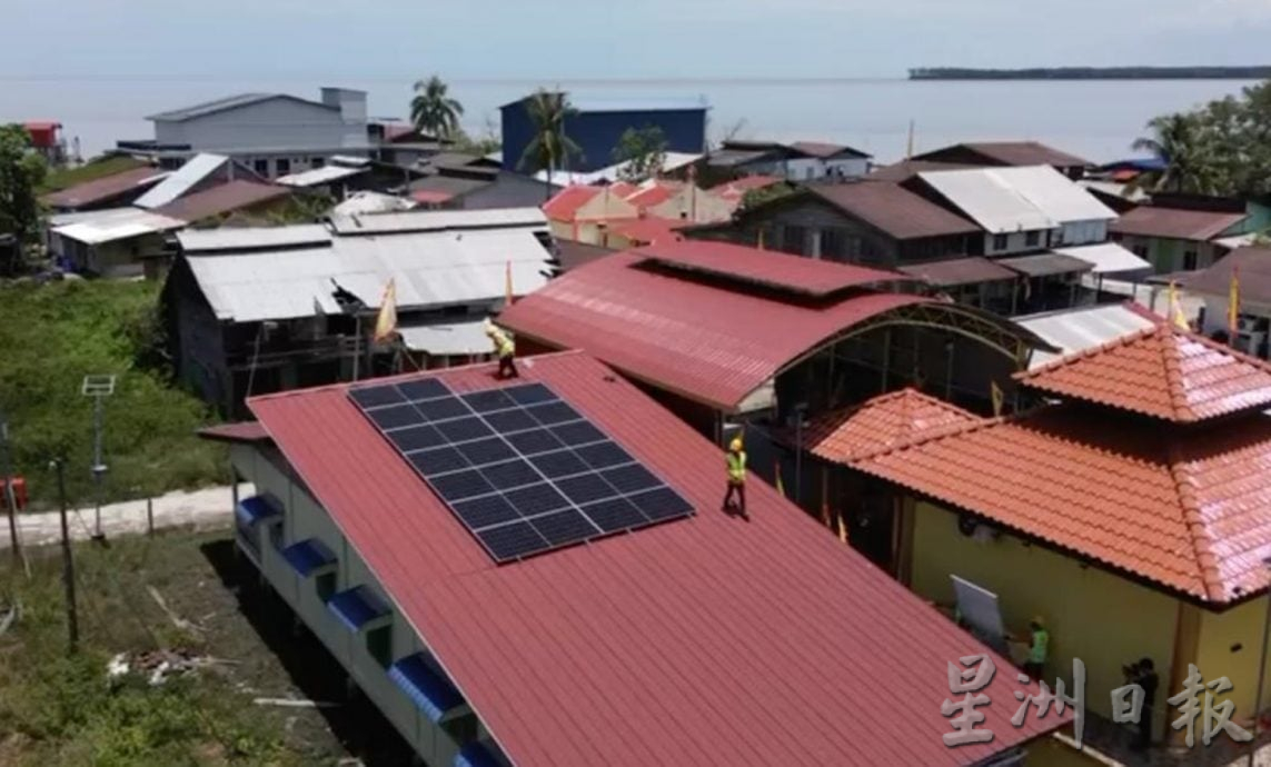 让教师宿舍持续有电供 益华小学获赞助太阳能 