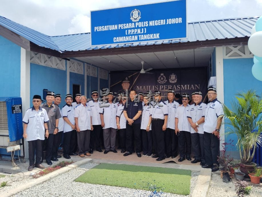 (已签发)柔:柔总警长:未入组织恐失福利 退休警员应积极参与