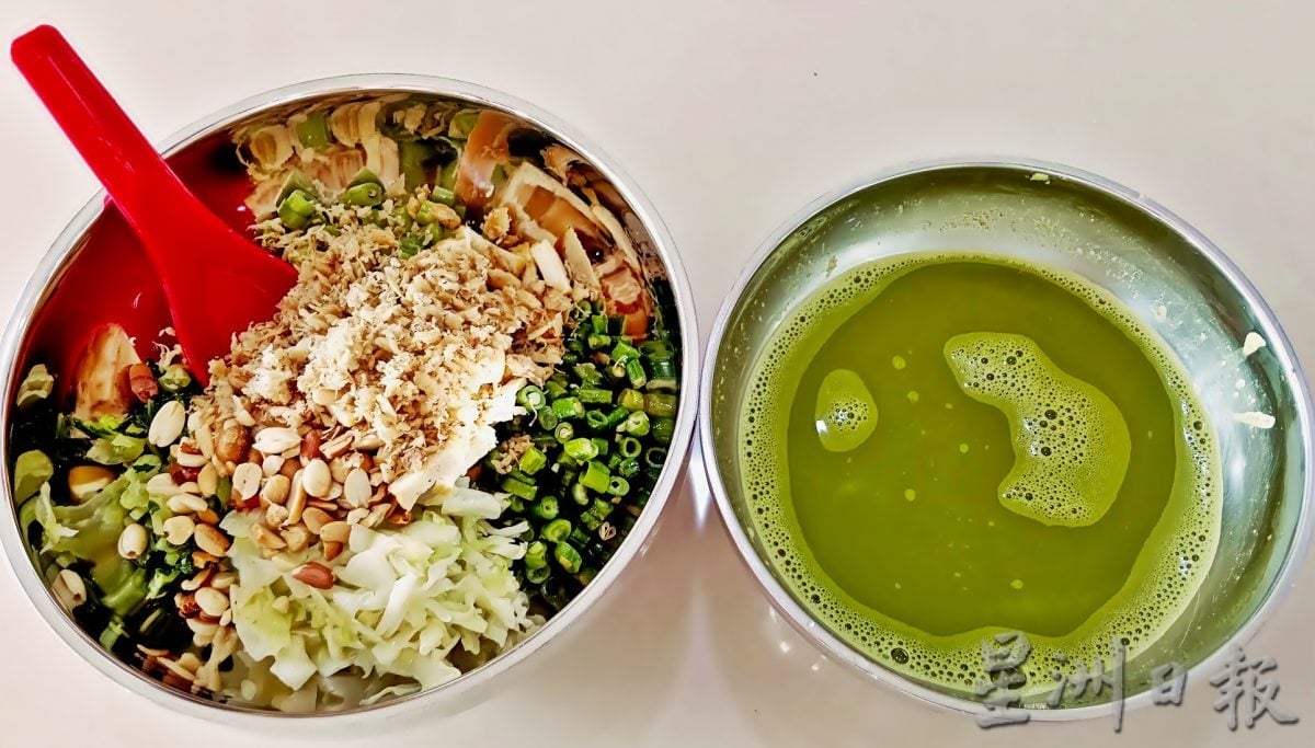 大霹雳封底主文／【人气美食】／纯素擂茶健康美味 十多种食材手作客家风味