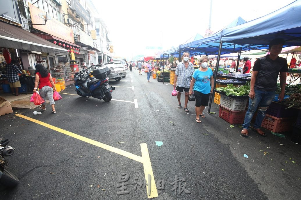 请改题，早报必下-大都会/梳邦再也市政厅拨款60万令吉提升蒲种山庄早市巴刹  黄思汉主持开幕礼