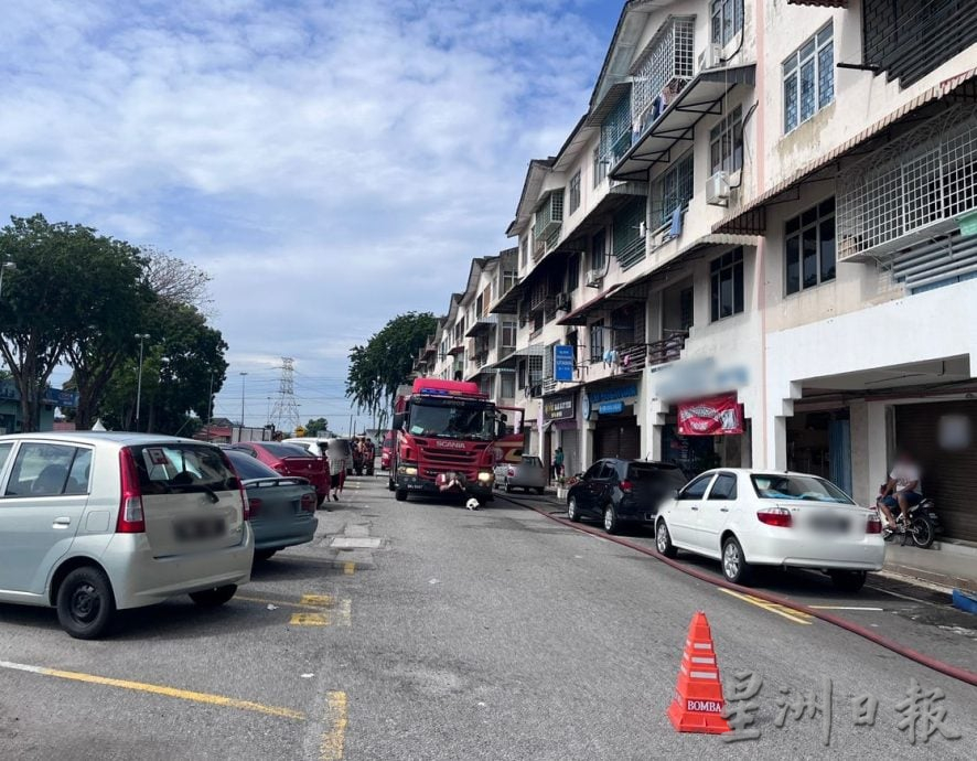 （古城版）玛琳再也住家失火