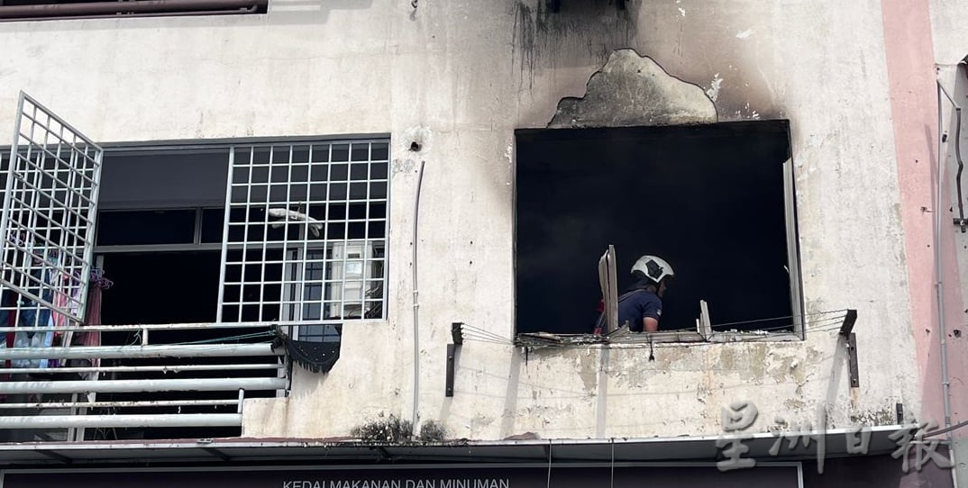 （古城版）玛琳再也住家失火