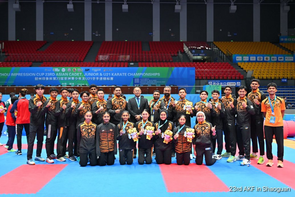 U21亚洲青少年空手道赛| 大马夺3银4铜 阿兹米:锦绣前程