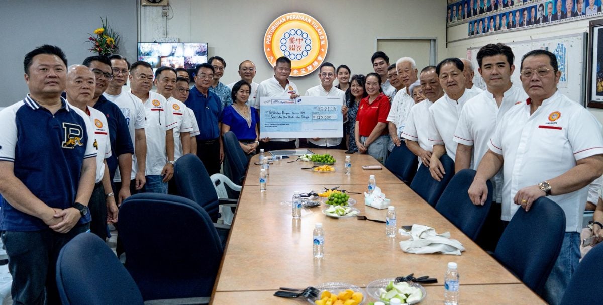 VIP文(大北马)沈志强拨12万充大山脚埠众盂兰胜会活动和翻修经费