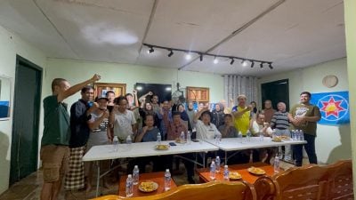 立新哥拉末区部集体退党 支持沙盟哈芝芝