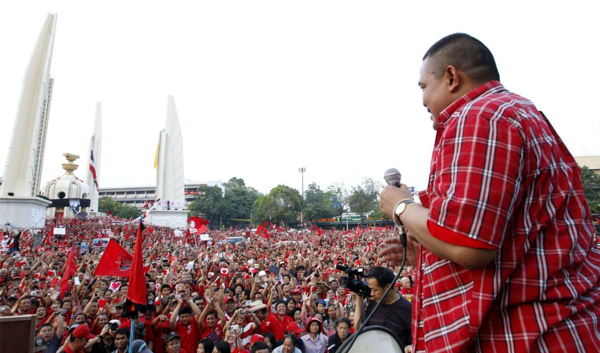 2010年发动反政府示威 11名泰国红衫军领袖遭判刑