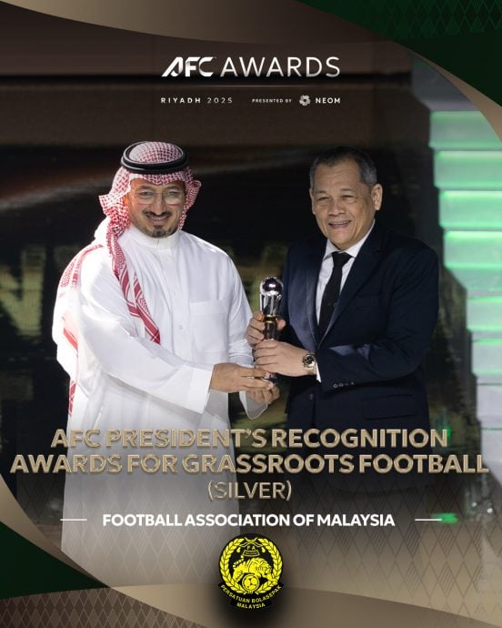 2025年亚洲足协年度颁奖典礼| 阿里夫无缘足球先生仍创历史 马足总获基层发展奖扫阴霾