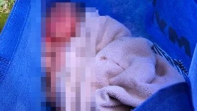 全身赤裸脐带流着血 首邦市住屋旁发现弃婴