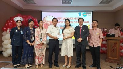 谢若冰:去年58宗新病例 . 美里爱滋病问题严重