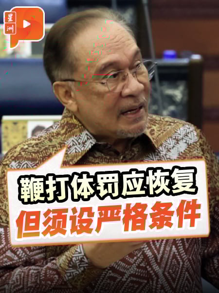 国会一幕 | 安华：鞭打体罚应恢复 但须设严格条件