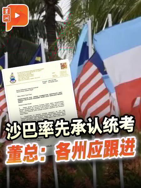 吁各州跟进沙政府承认统考 董总促联邦果断兑诺