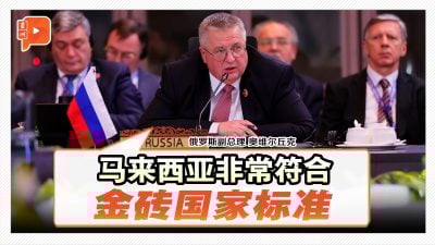继巴西后再获背书?俄副总理:大马符合金砖标准