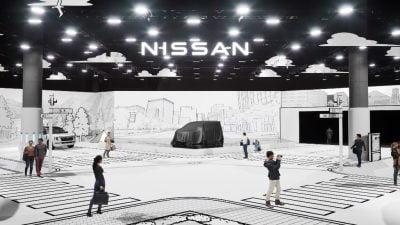日产疯了？东京车展变“漫画世界” 走进去像掉进《攻壳机动队》！