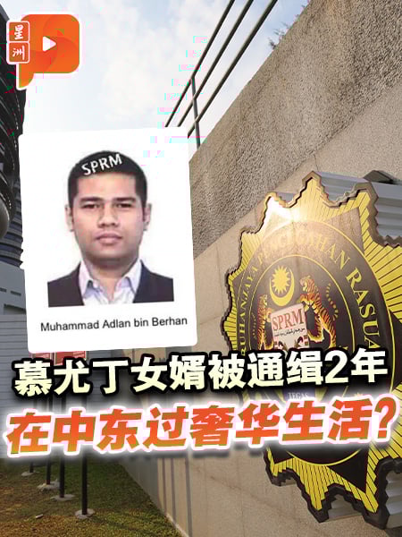 慕尤丁女婿被通缉2年 在中东过奢华生活？