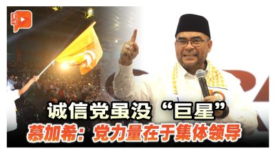 诚信党虽没“巨星” 慕加希：党力量在于集体领导