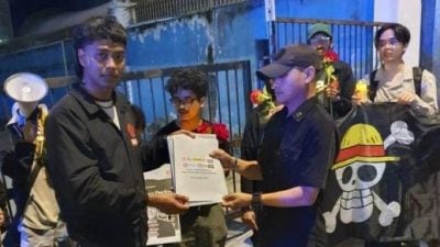 视频 | 吁释放印尼维权人士  马人权组织 印使馆前请愿