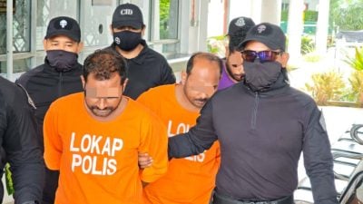 视频| 柔府母女被杀案 3外籍男延扣7天 女死者丈夫与友人获保释