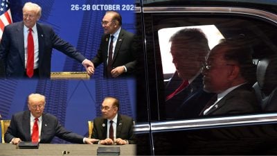 东盟峰会 | 安华特朗普破例同车 “他乐于打破礼节”