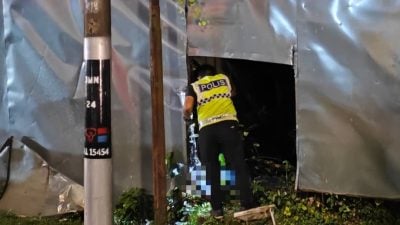 跑步者经过闻到巨臭 私人地段草丛有腐尸