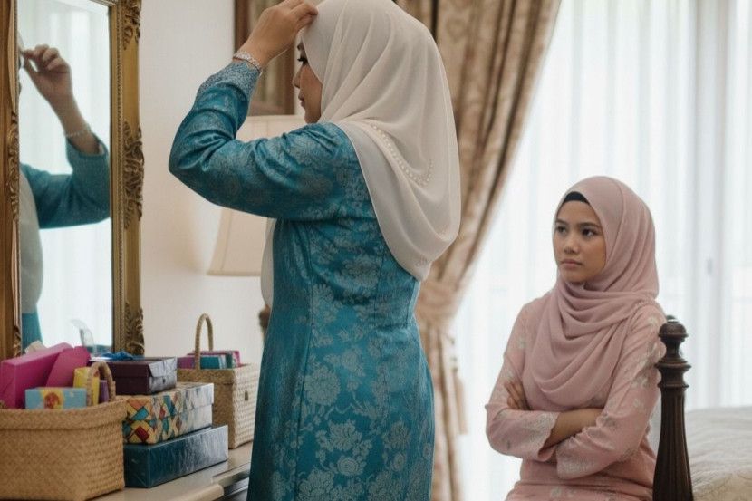 “妈咪够不够美？” 母亲太在乎未来女婿　女儿坐立不安