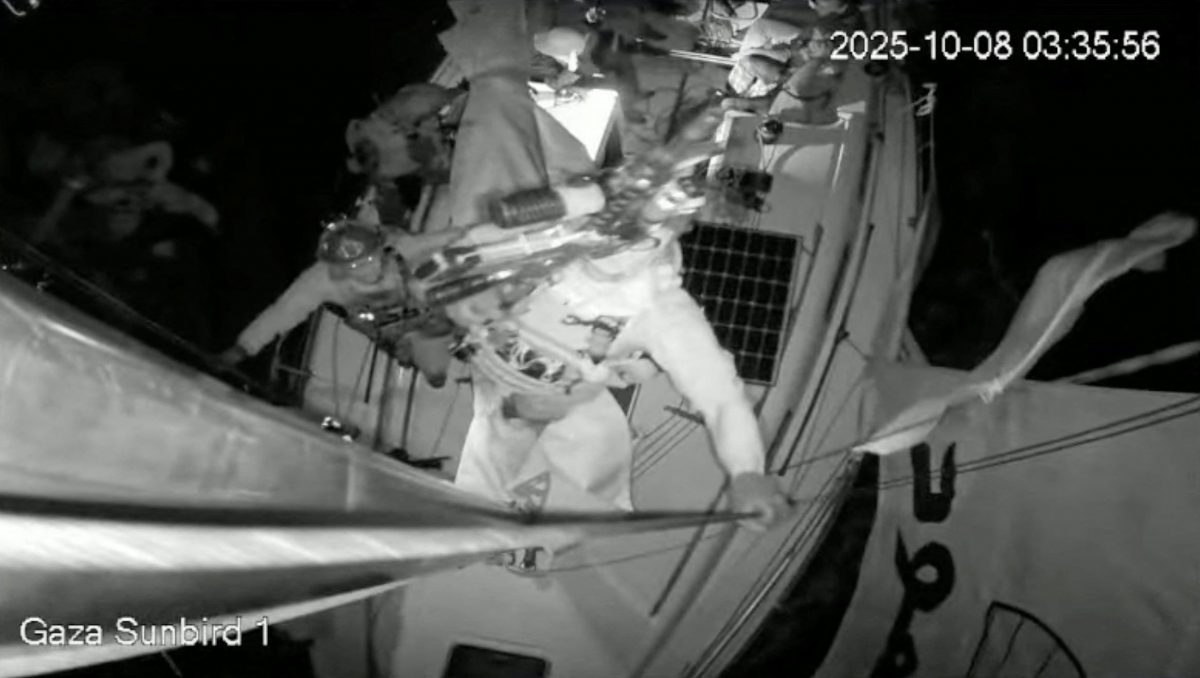  “自由船队联盟”船队数船遭袭击拦截  通贝里控以色列狱中施酷刑